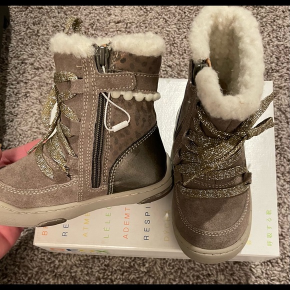 Geox toddler girls Jay J boot. Size 8 us EU 24. NIB - Picture 4 of 8